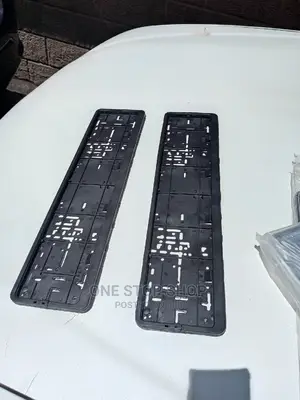 Oplong Black New Generation Numbers Plates Holder (Per Pc)
