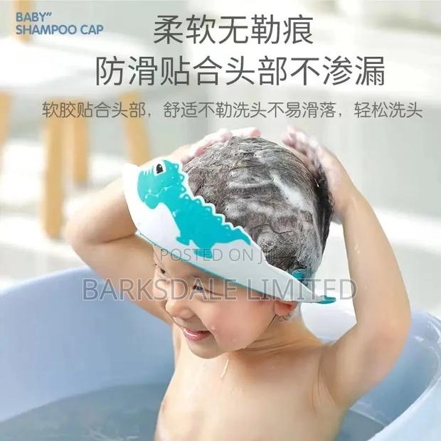 Baby Shower Cap Shield Waterproof Bath Hat Protector Eye - main view