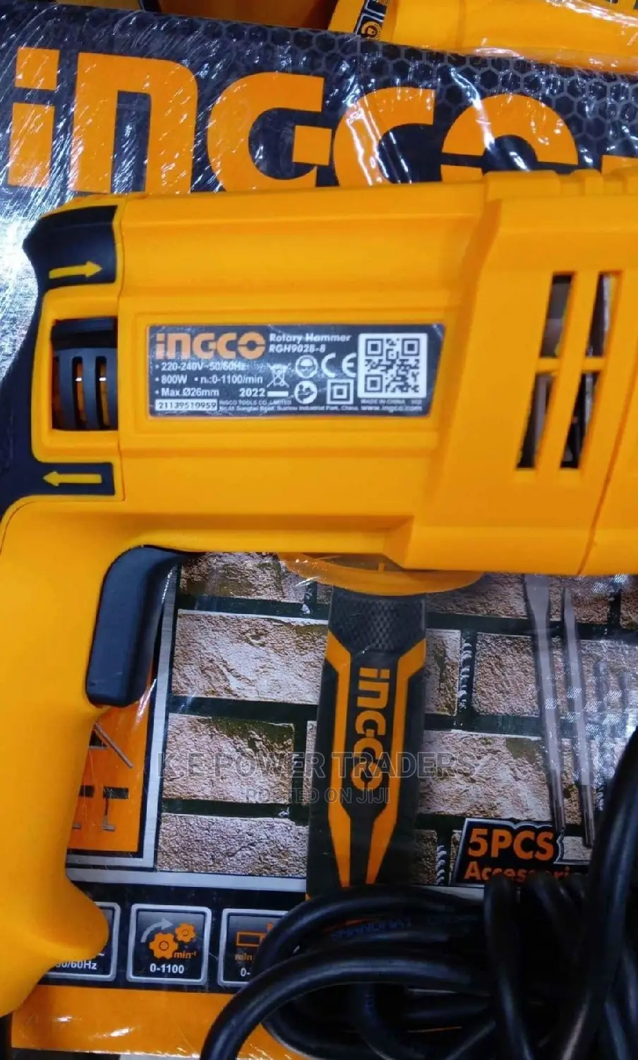 Ingco SDS Plus 26mm 3 Mode 800W Rotary Hammer