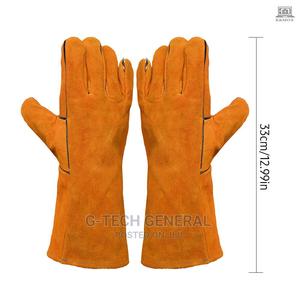 Generic Welding Gloves Heat Resistant Leather Gloves - main view