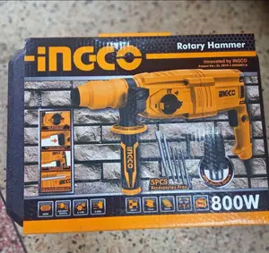 5 Pieces Free Accessories Ingco Rotary Hammer Sds-Plus 800W