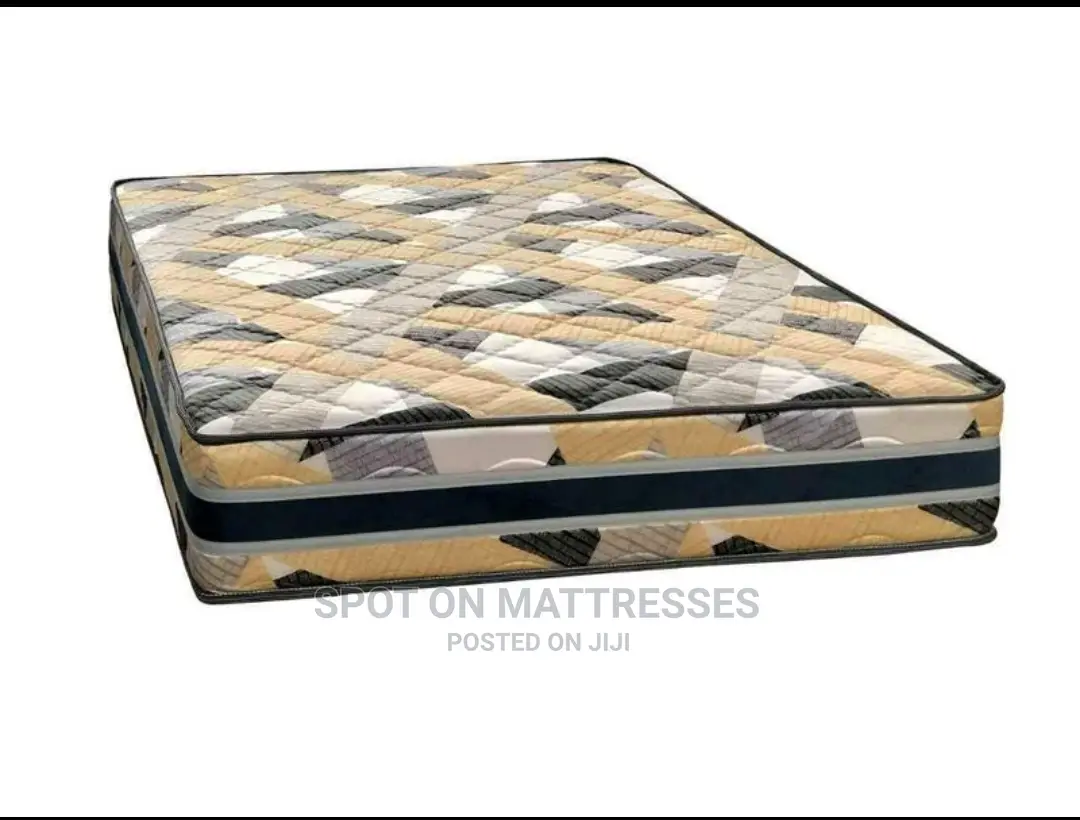 5by6 10inch Spring Mattress + Free Delivery.