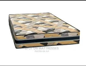 5by6 10inch Spring Mattress + Free Delivery.