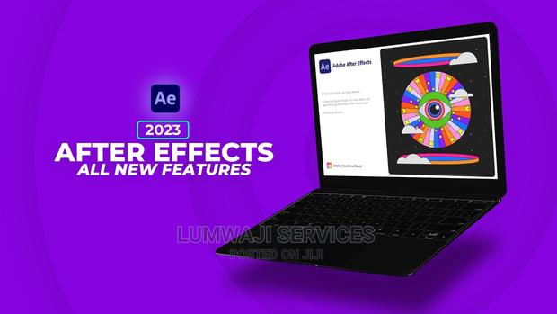 Adobe After Effects 2023 - main view