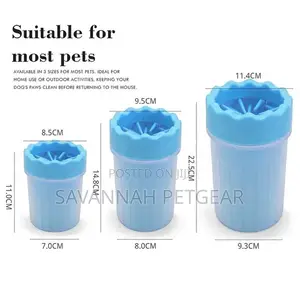 Riverdog Blue Portable Dog Paw Cleaner