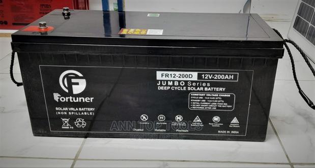Fortuner 12v-200ah Gel Battery