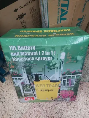 2 in 1 Battery and Manual Knapsack Sprayer