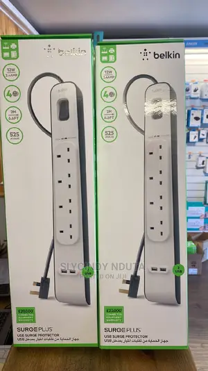 Belkin 4 Outlet Surge Protection Strip With 2XUSB Charging