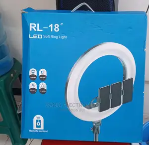 Led Soft Ring Light Complete With Stand 18inch