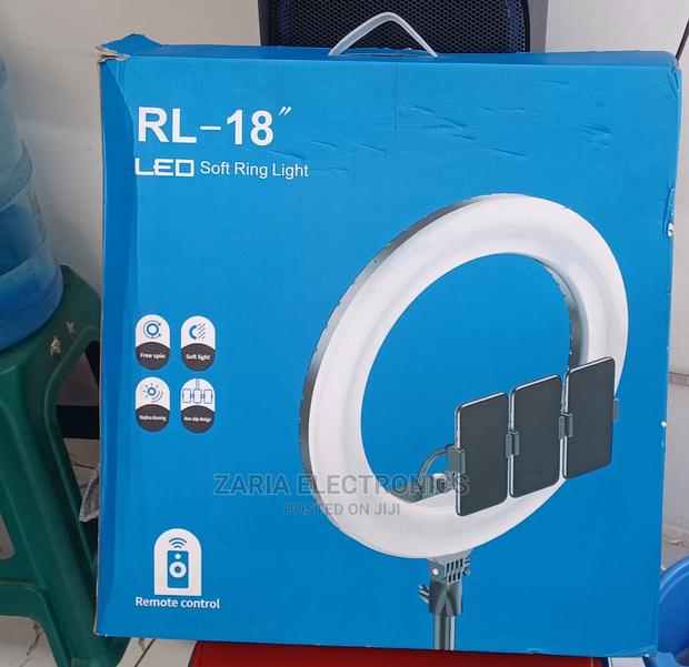 Led Soft Ring Light Complete With Stand 18inch - thumbnail 2