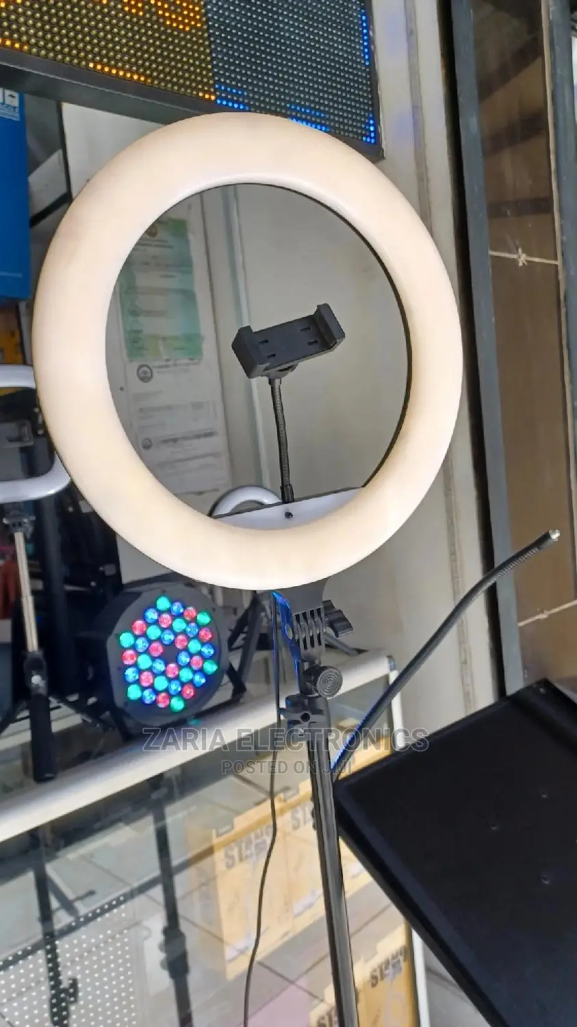 Soft Ring Light Complete With Stand 14inch