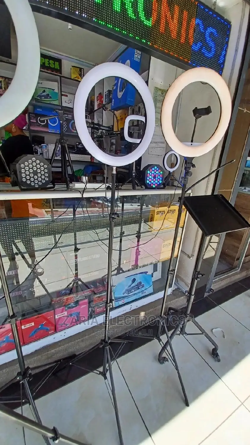 Soft Ring Light Complete With Stand 14inch