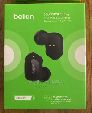 Belkin Soundform Play TWS Earbuds(Black)