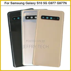 Samsung Galaxy S10 5G SM-G977B G977F Battery Back Cover Rea