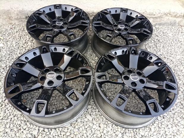 Black Range Rover 22 Inch Rims Set