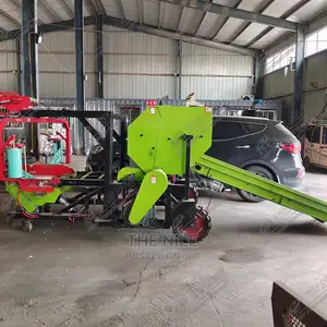 Kenya Grass Crushing Baling Wrapping Machine