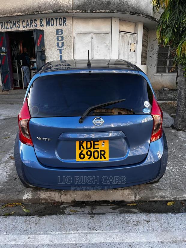 Nissan Note 2015 Blue - thumbnail 5
