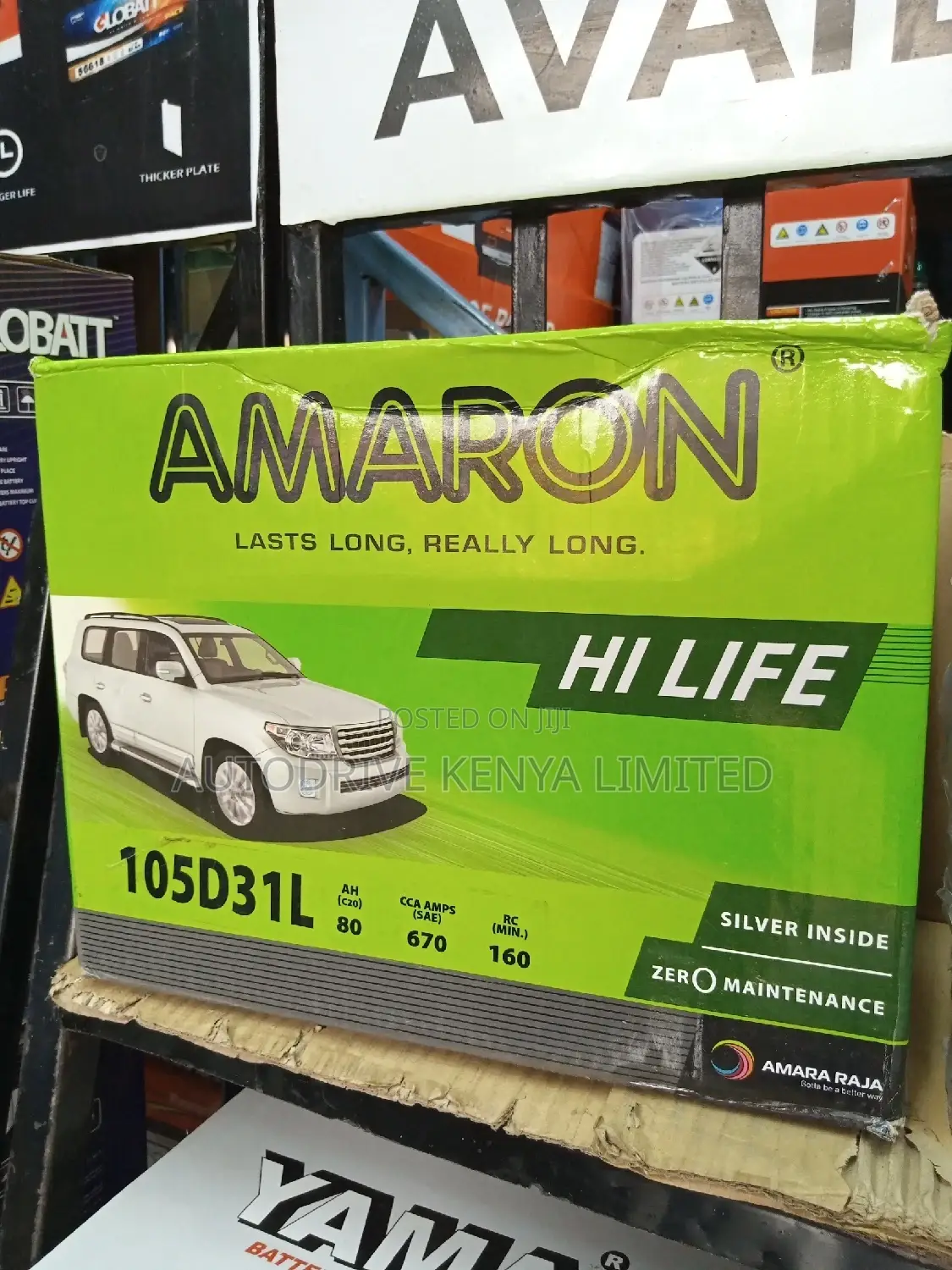 N80L Amaron Battery
