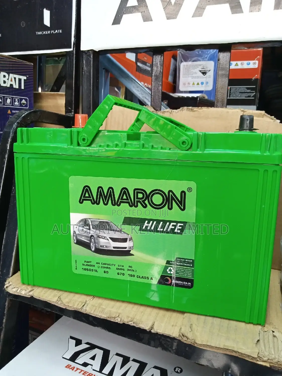 N80L Amaron Battery