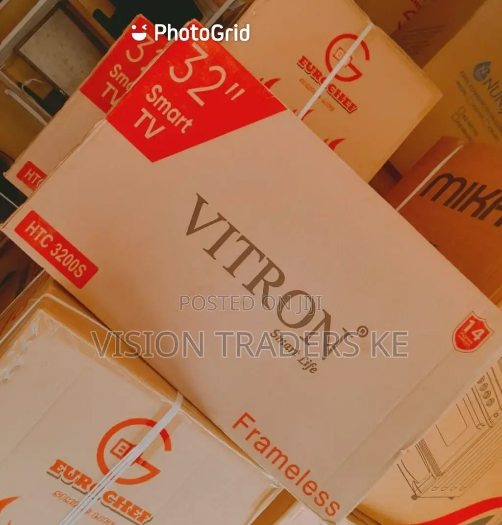Restocked Free to Air Vitron 32 Inches Smart Android Tv
