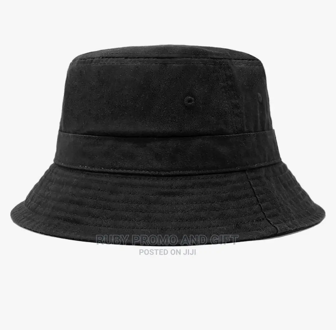 Black Bucket Hat