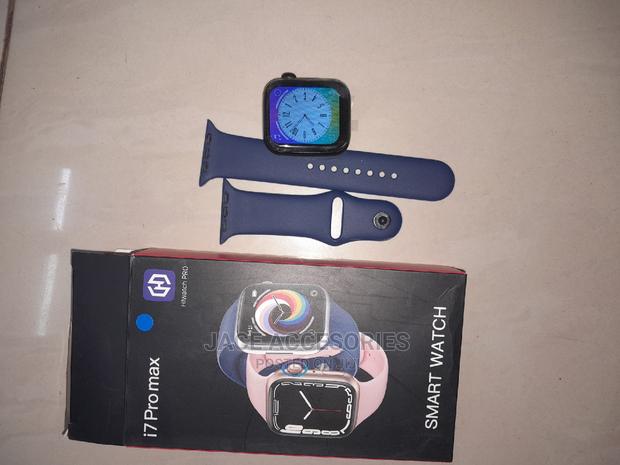 Blue Smartwatch I7 Pro Max - thumbnail 6