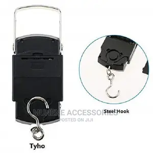 Hanging Scale, LCD Screen 110lb/50kg Portable Shopping Scale