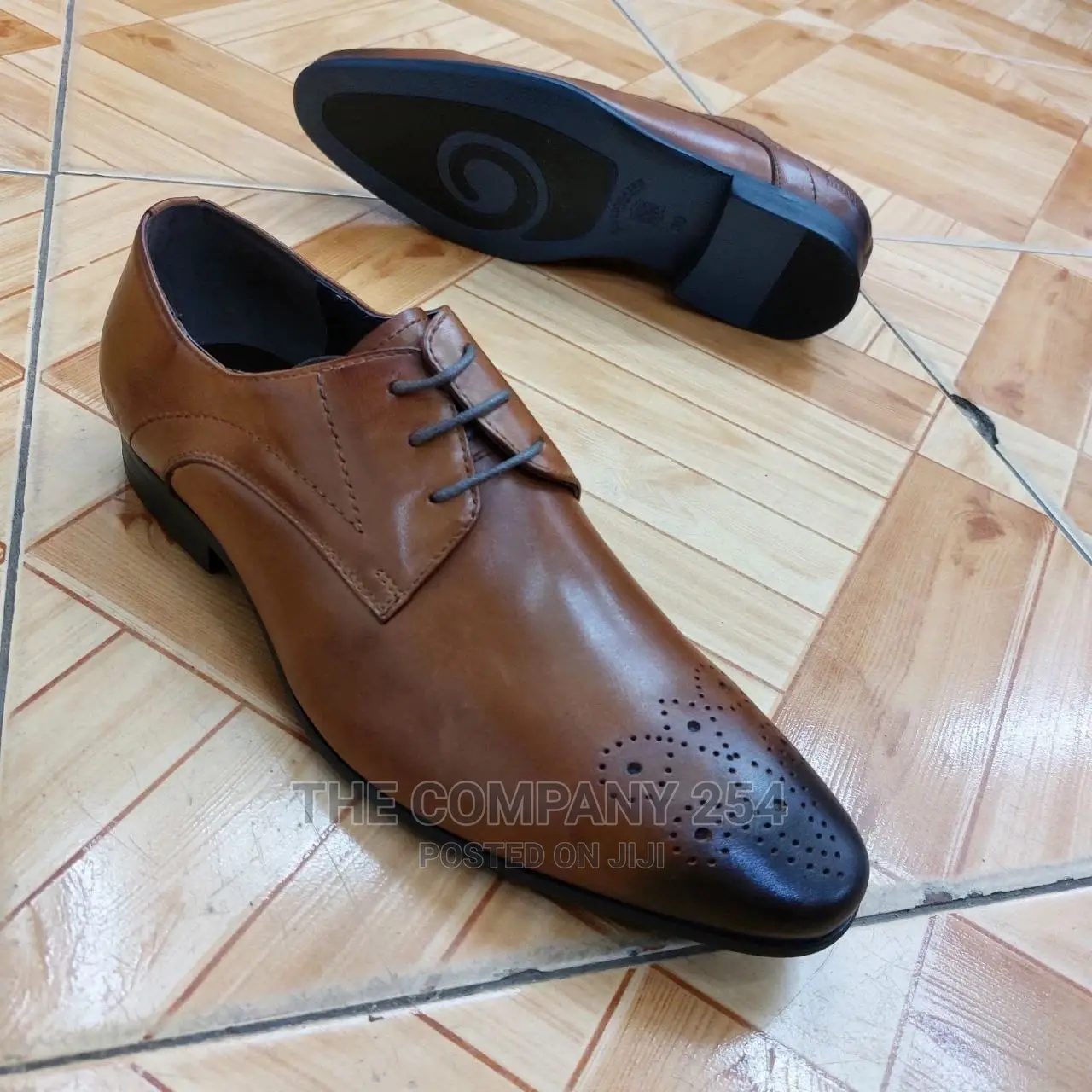 Genuine Legit Leather Business Men's Low Cut Official Shoe