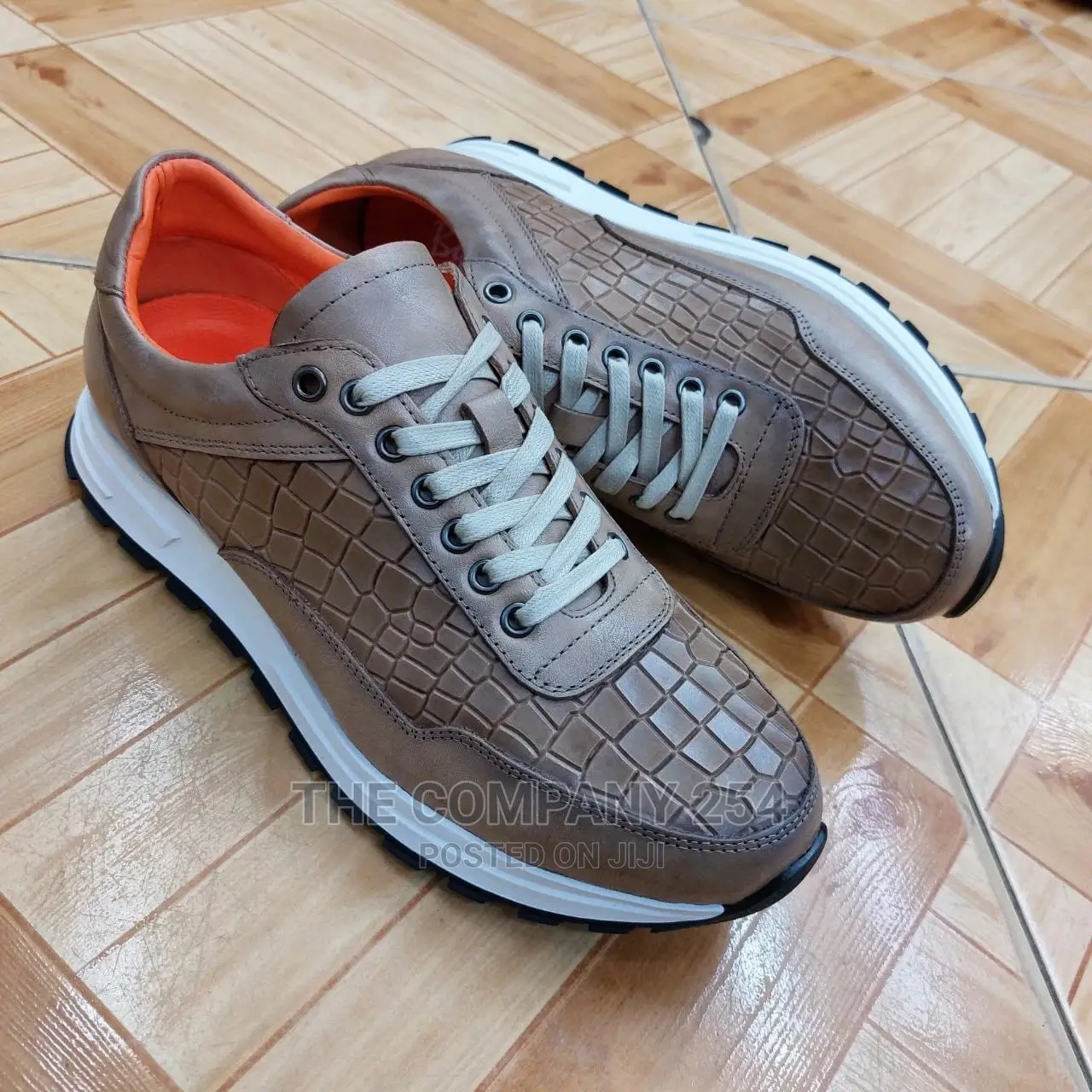 Genuine Legit Leather Business Men's Low Cut Official Shoe