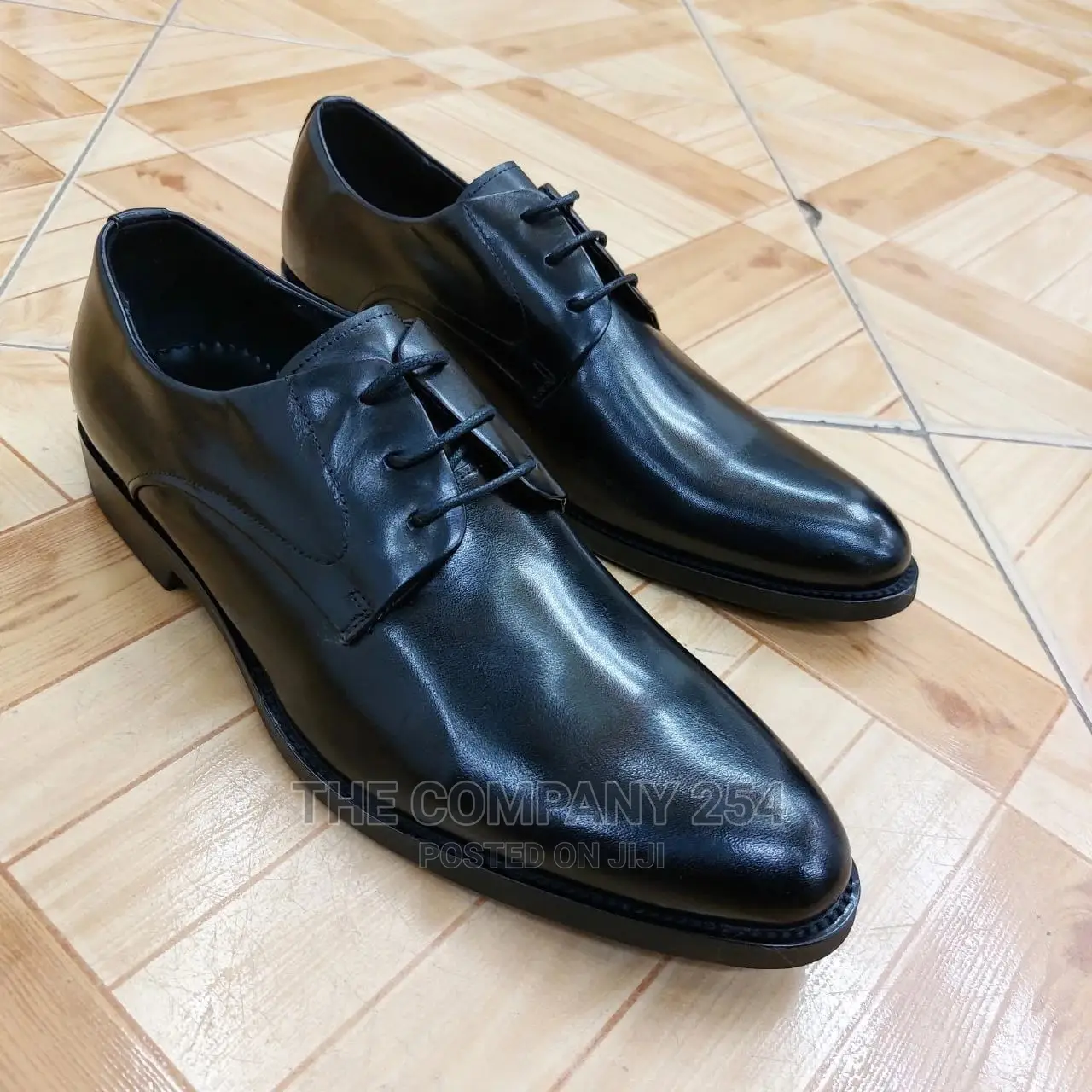 Genuine Legit Leather Business Men's Low Cut Official Shoe