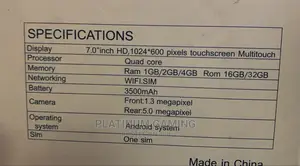 New Tablet 32 GB Green
