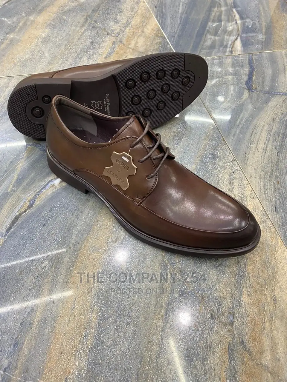 Genuine Legit Leather Business Men's Low Cut Official Shoe