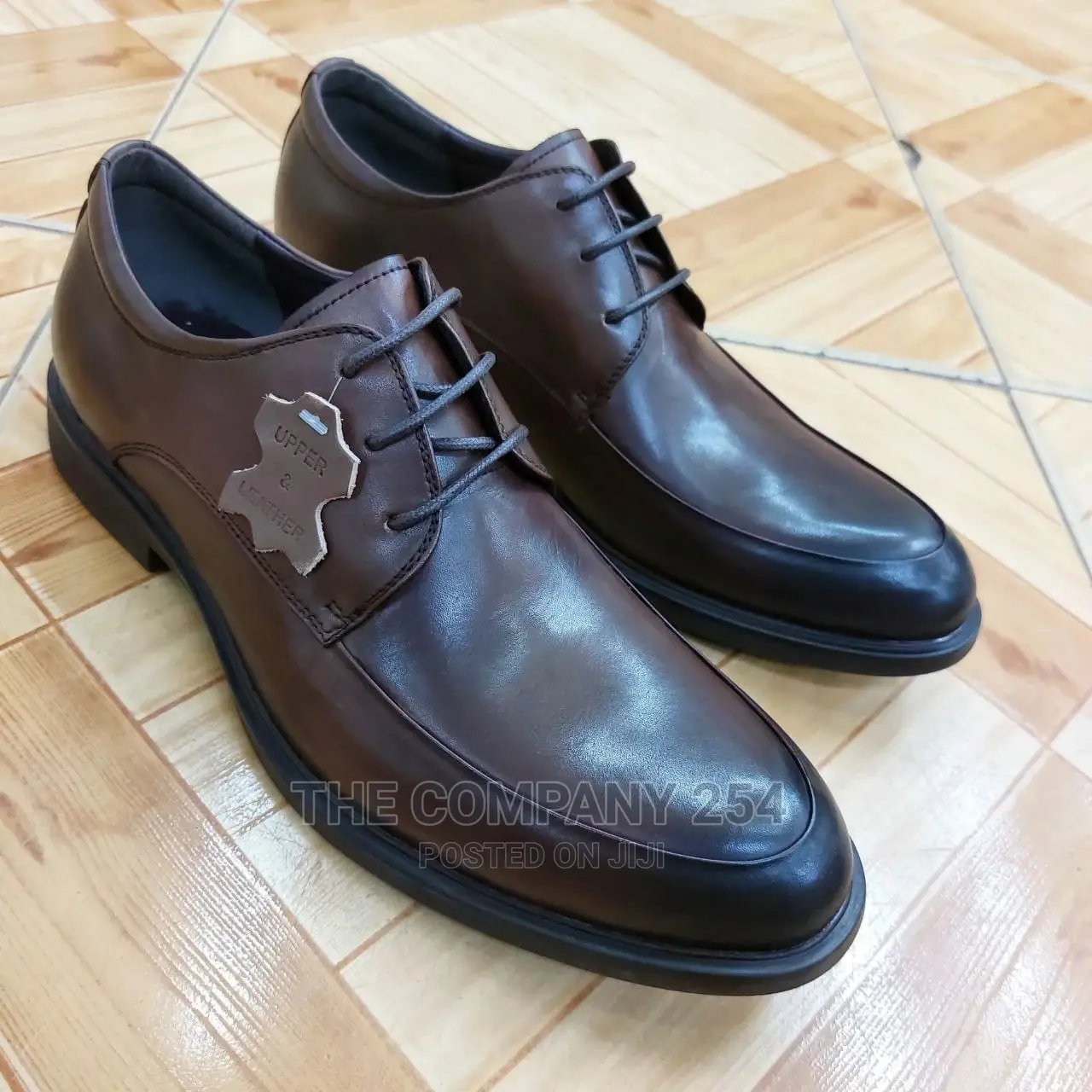 Genuine Legit Leather Business Men's Low Cut Official Shoe