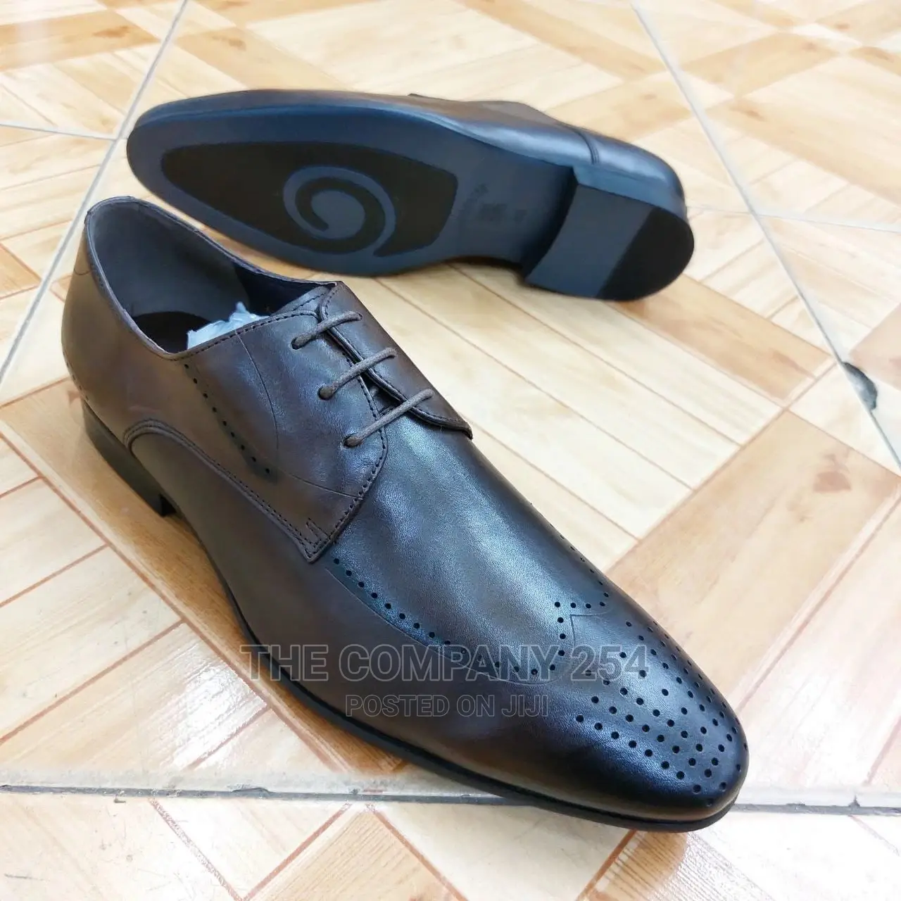 Genuine Legit Leather Business Men's Low Cut Official Shoe