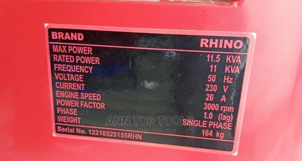 Rhino 11kva Silent Deisel Generator With Ats - thumbnail 2
