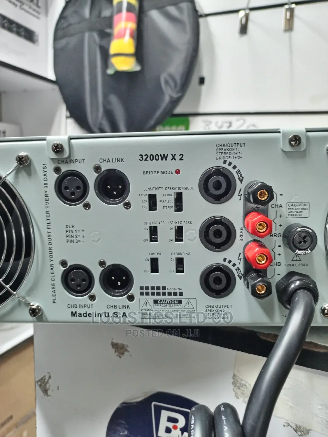 Original Morgan Sound 39.2 Power Amplifier Made in Usa