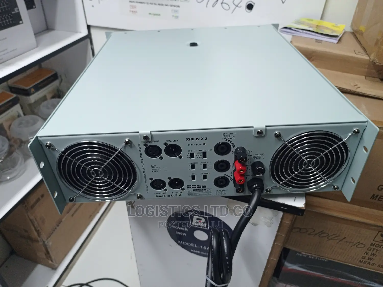 Original Morgan Sound 39.2 Power Amplifier Made in Usa