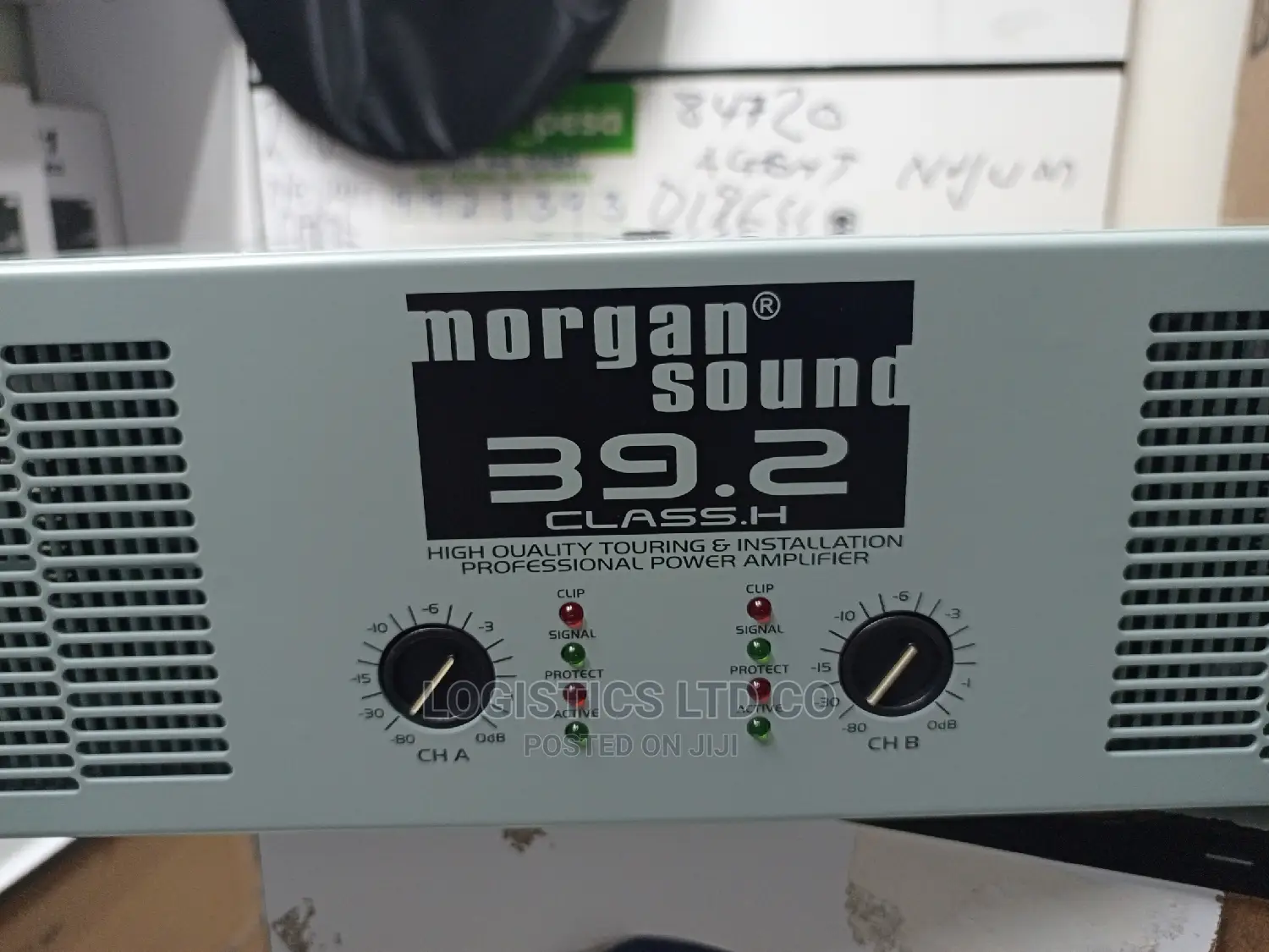 Original Morgan Sound 39.2 Power Amplifier Made in Usa