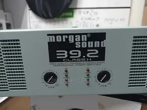 Original Morgan Sound 39.2 Power Amplifier Made in Usa