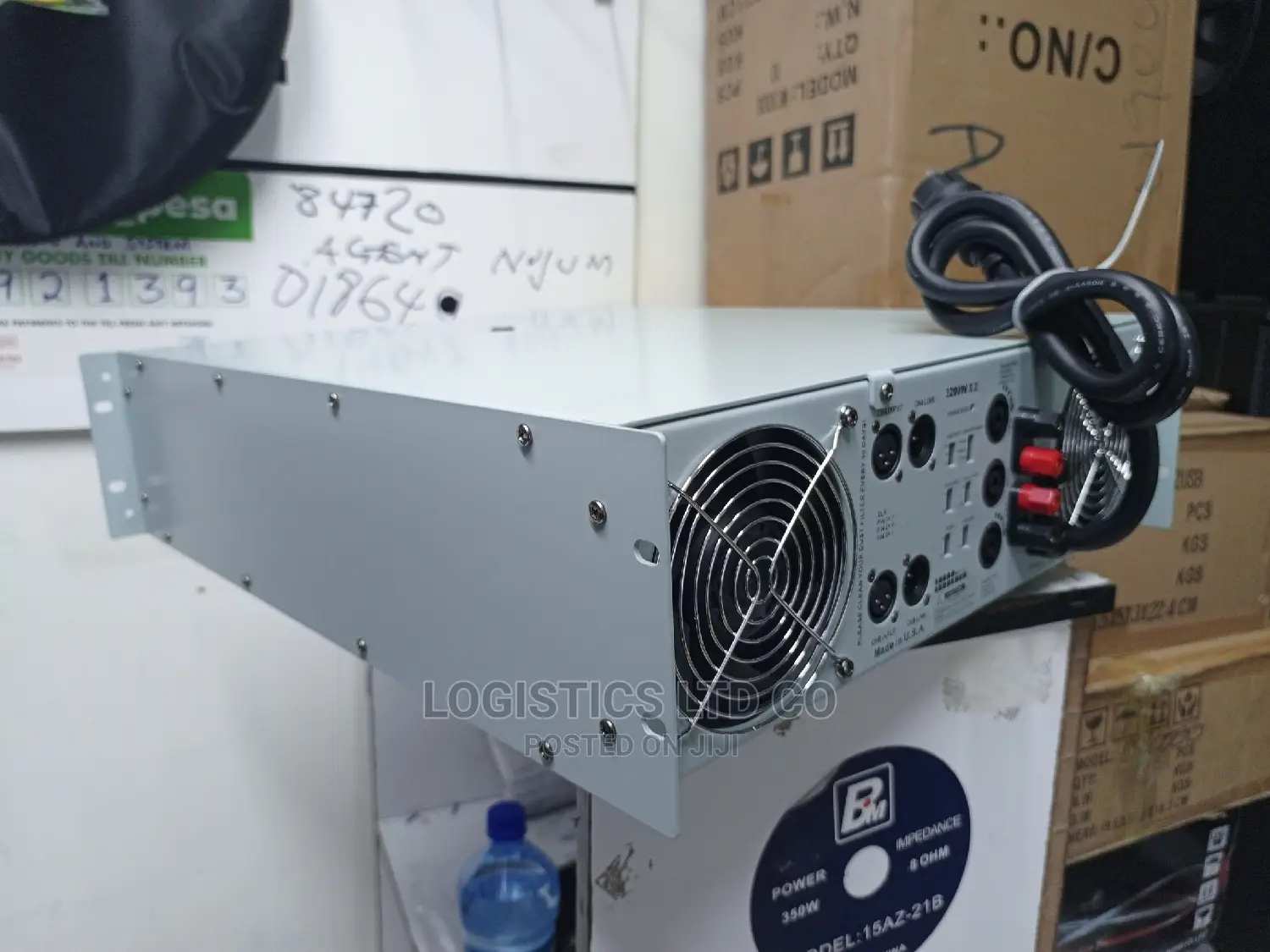 Original Morgan Sound 39.2 Power Amplifier Made in Usa
