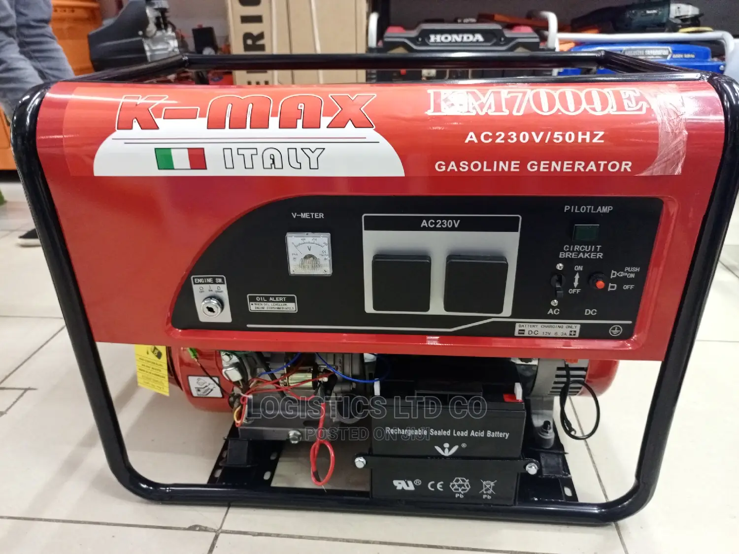 K-Max7000 8kva Gasoline Petrol Generator