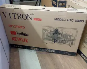Vitron 40" Inch Smart Android Hd Tv Netflix, Youtube