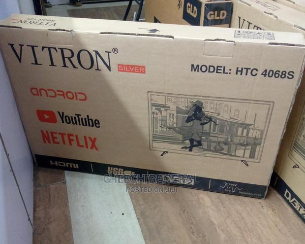 Vitron 40" Inch Smart Android Hd Tv Netflix, Youtube - thumbnail 3