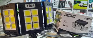Solar Sensor Streetlight With 3bulb