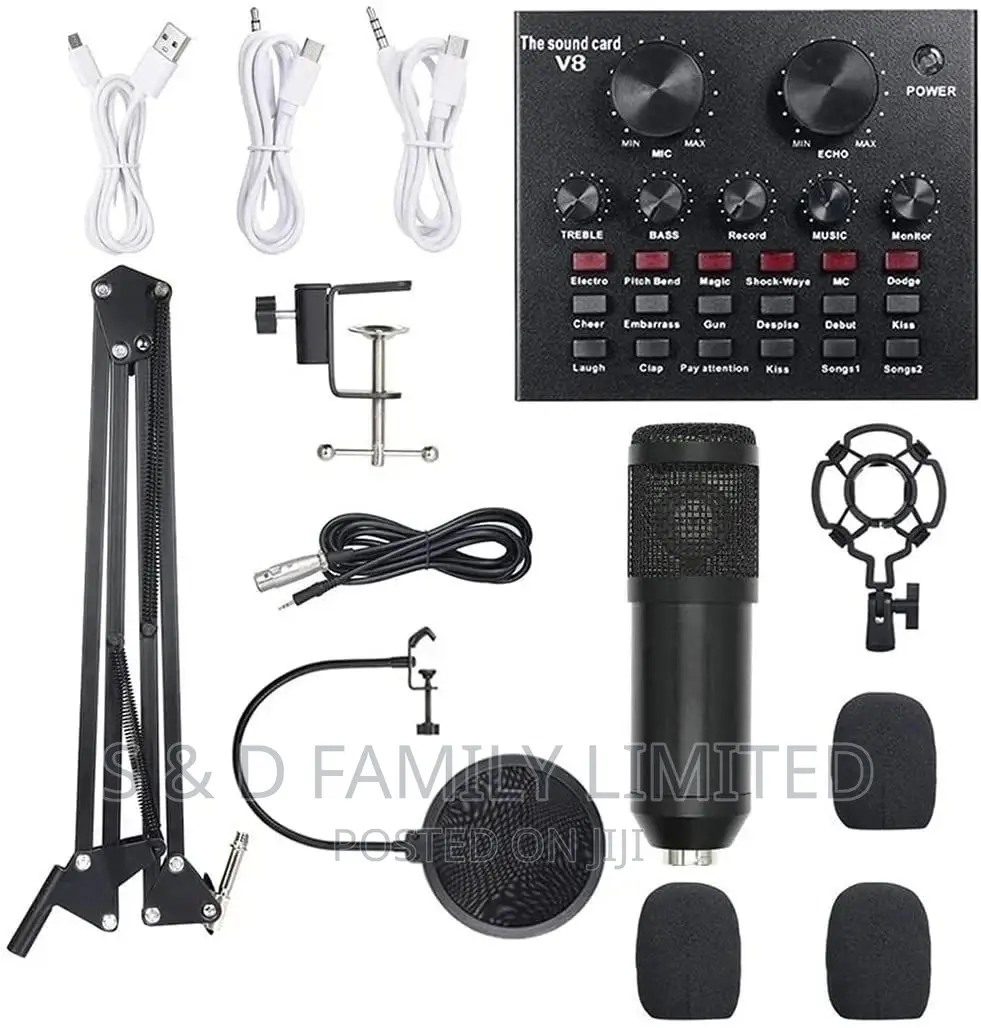 V8 Soundcard Set