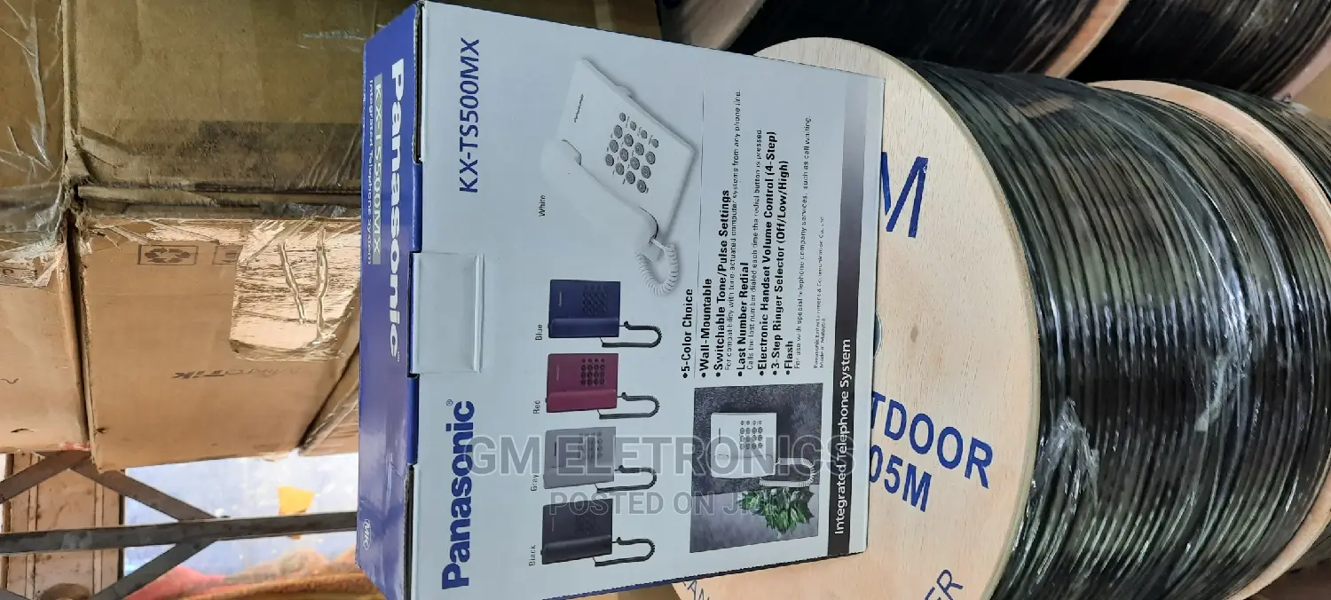 Panasonic Corded Landline Phone.(White)