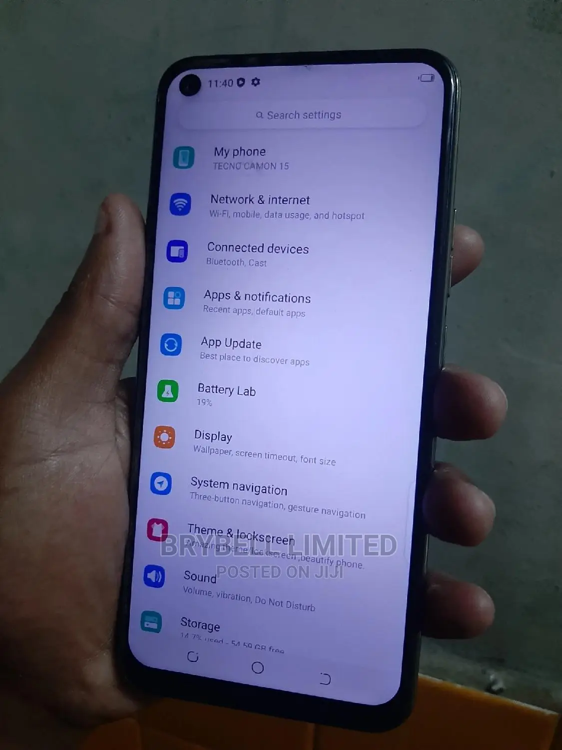 Tecno Camon 15 64 GB Green