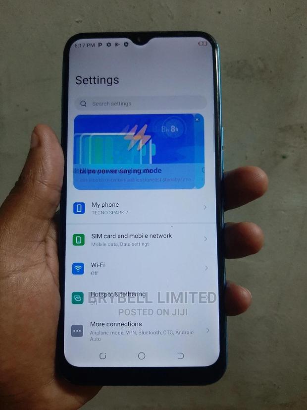 Tecno Spark 7 64 GB Blue - thumbnail 3