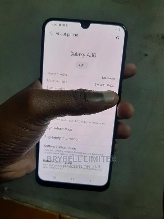 Samsung Galaxy A30 64 GB Black - thumbnail 2