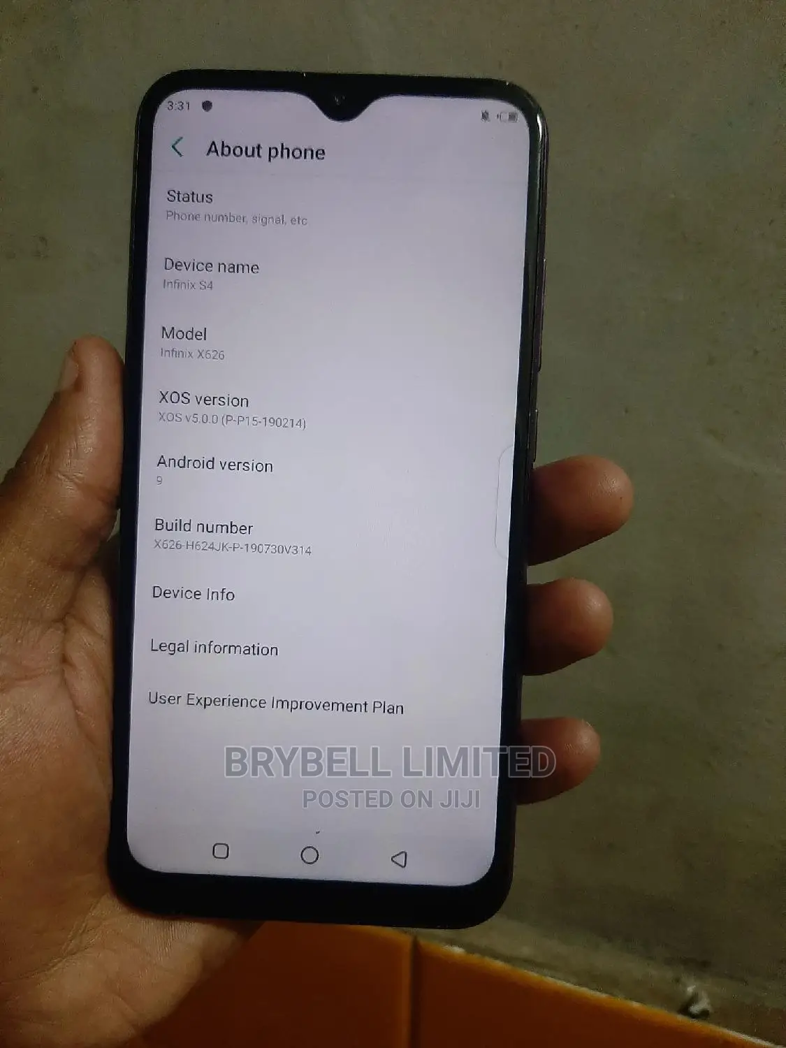 Infinix S4 32 GB Purple